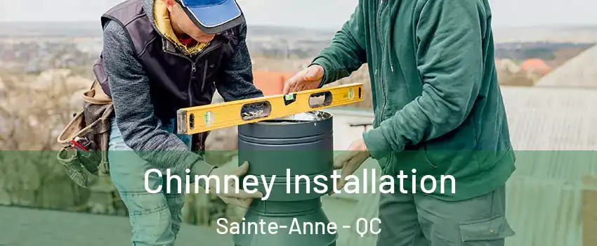  Chimney Installation Sainte-Anne - QC