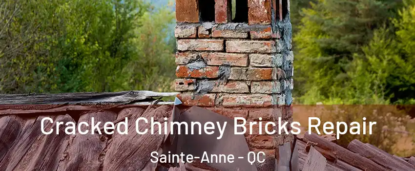  Cracked Chimney Bricks Repair Sainte-Anne - QC