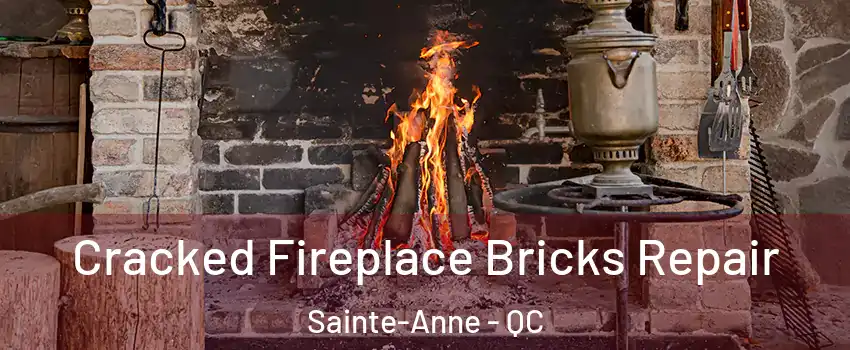  Cracked Fireplace Bricks Repair Sainte-Anne - QC