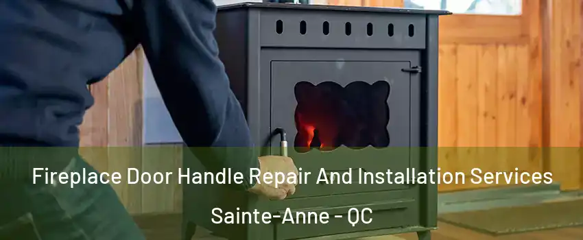  Fireplace Door Handle Repair And Installation Services Sainte-Anne - QC
