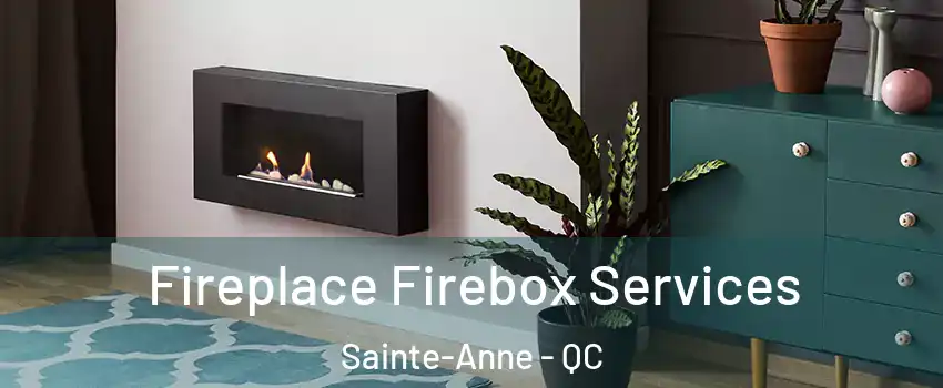  Fireplace Firebox Services Sainte-Anne - QC
