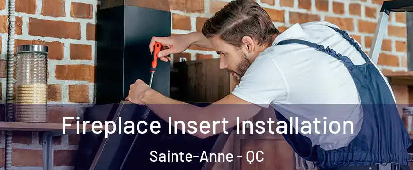  Fireplace Insert Installation Sainte-Anne - QC