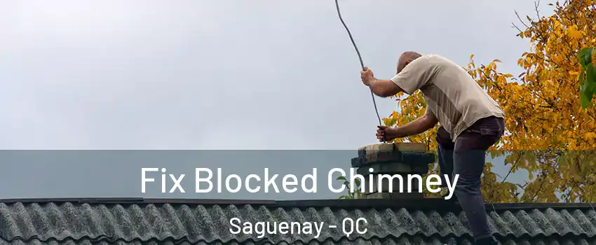  Fix Blocked Chimney Saguenay - QC