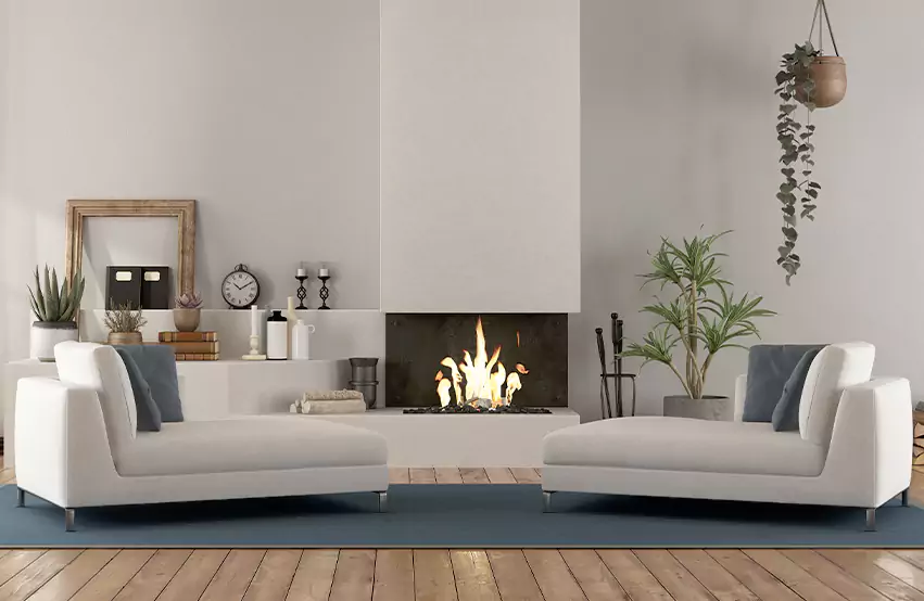 Custom Fireplace Design in Chicoutimi, QC