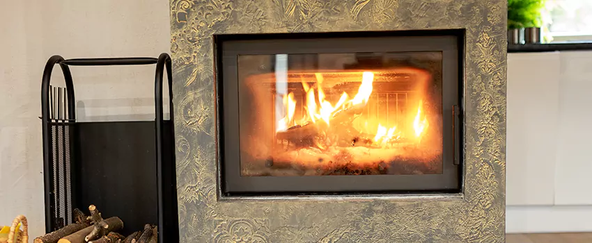 Decorative Electric Fireplace Installation in Chicoutimi, QC