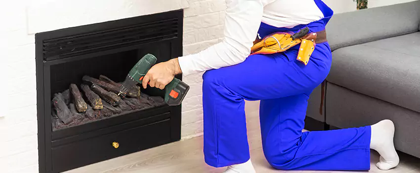 B-Vent Gas Fireplace Installation in Chicoutimi, QC