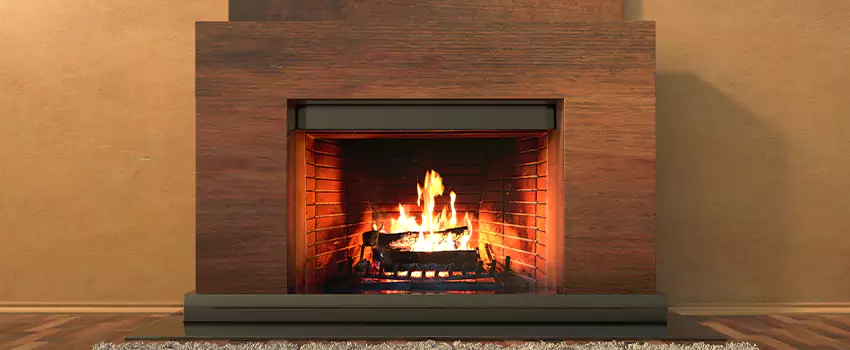 Mendota Hearth Landscape Fireplace Installation in Chicoutimi, Quebec