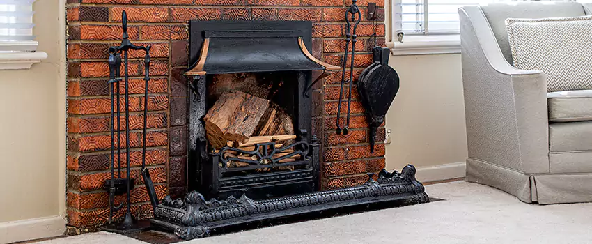 Vintage-style Fireplace Redesign in Chicoutimi, Quebec