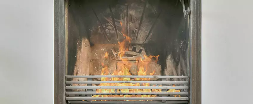 Travis Industries Linear Gas Fireplace Installation in Chicoutimi, Quebec