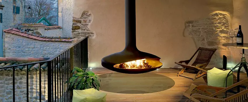 Bioethanol Hanging Fireplace Installation Services in Chicoutimi, QC