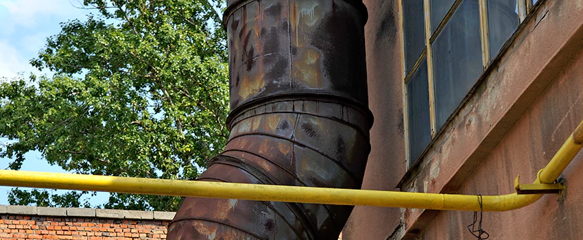 Lightning Protection Installation System for Industrial Chimneys in Chicoutimi, Quebec